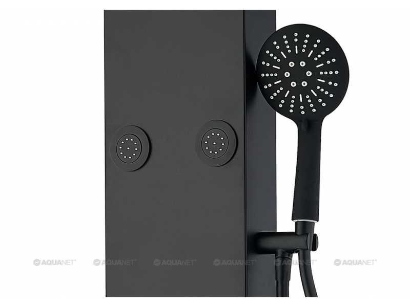 Купить Душевая панель Aquanet Galaxy Black AP40-05, 00237440, черная