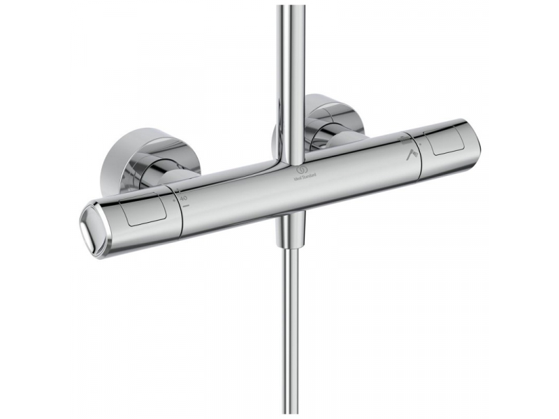 Купить Душевая система Ideal Standard Ceratherm T100 термостатическая, хром глянцевый, A7705AA