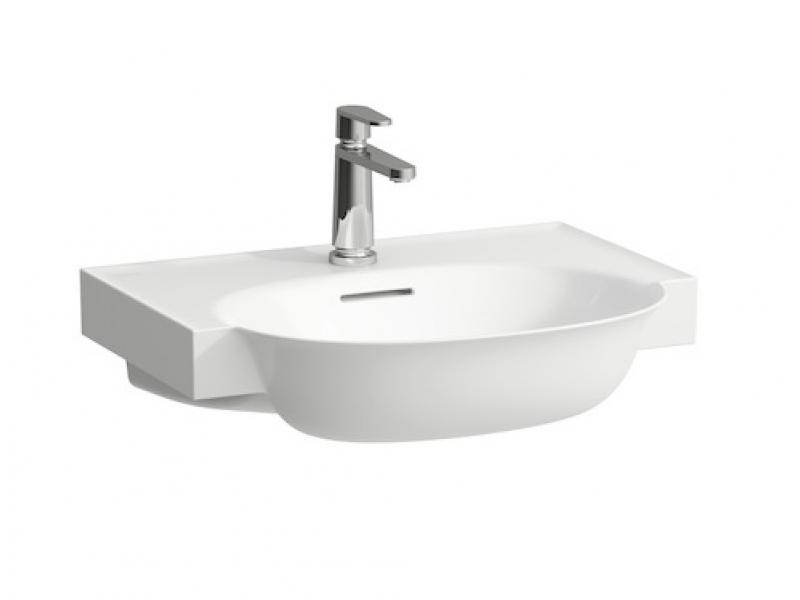 Купить Раковина Laufen New Classic 8.1385.3.757.104.1 60 х 48 х 16.5 см, SaphirKeramik, 1 отверстие, белый матовый