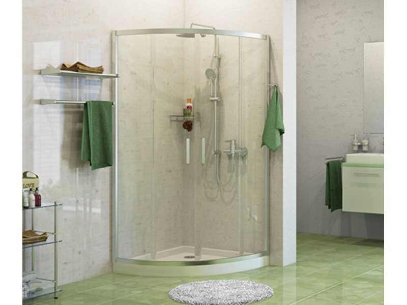 Купить Душевой уголок WasserKRAFT 41S01, стекло прозрачное, 90 см