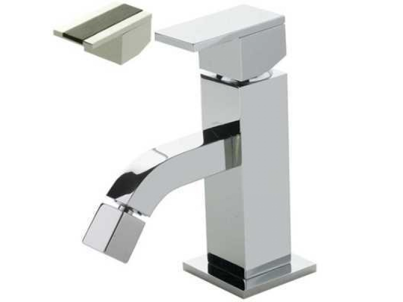 Купить Смеситель Bandini Ice Cube 752120PN02LW для биде, никель/ручка венге