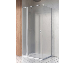 Душевой уголок Radaway Nes 8 KDJ II, 90 x 75 см, левая дверь, стекло прозрачное, профиль хром