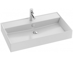 Раковина Jacob Delafon Vivienne EXBI112-00, 80 х 46 см, белая