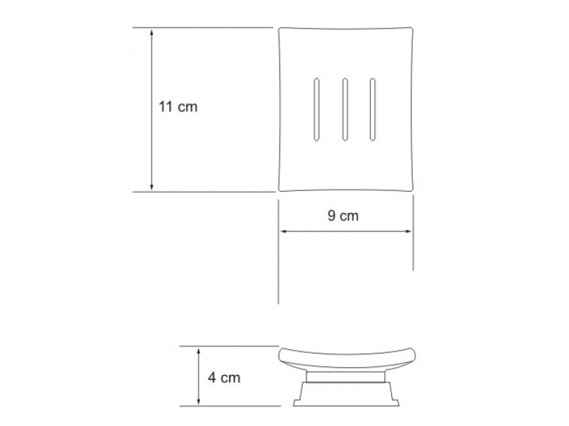 Купить Мыльница WasserKRAFT Exter 5529