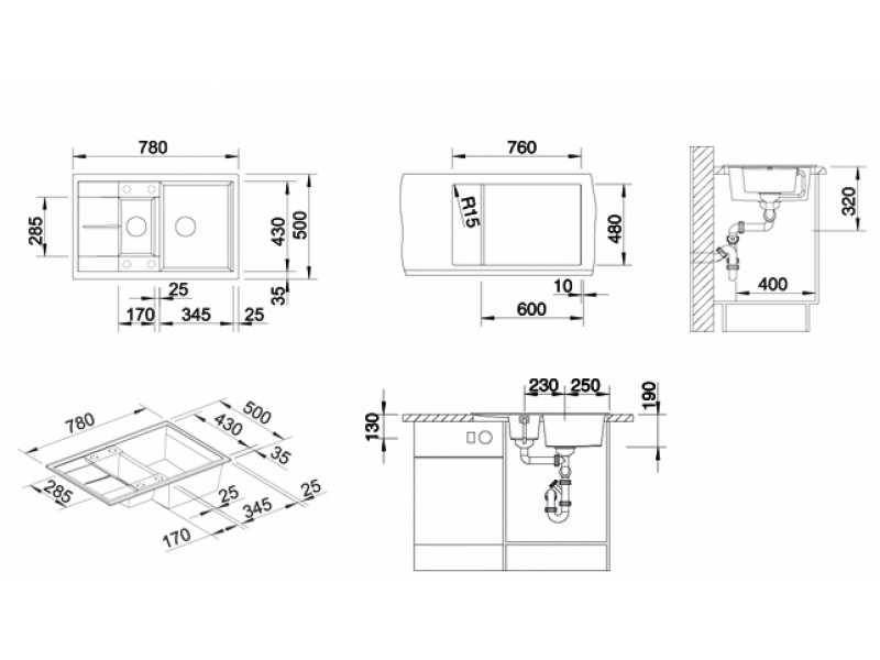 Купить Мойка Blanco Metra 6S Compact 513473, антрацит