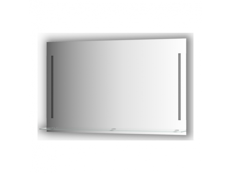 Купить Зеркало с полочкой и LED-светильником Evoform Ledline-S BY 2167 120х75 см