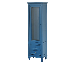 Витрина Migliore Kantri 26725 Blue Patinato, левая/правая (26725SX/26725DX)