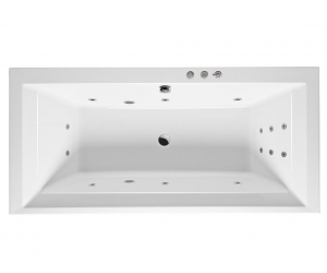 Ванна гидромассажная Excellent Crown Grand 190 x 90 см, SMART, хром, каркас в подарок