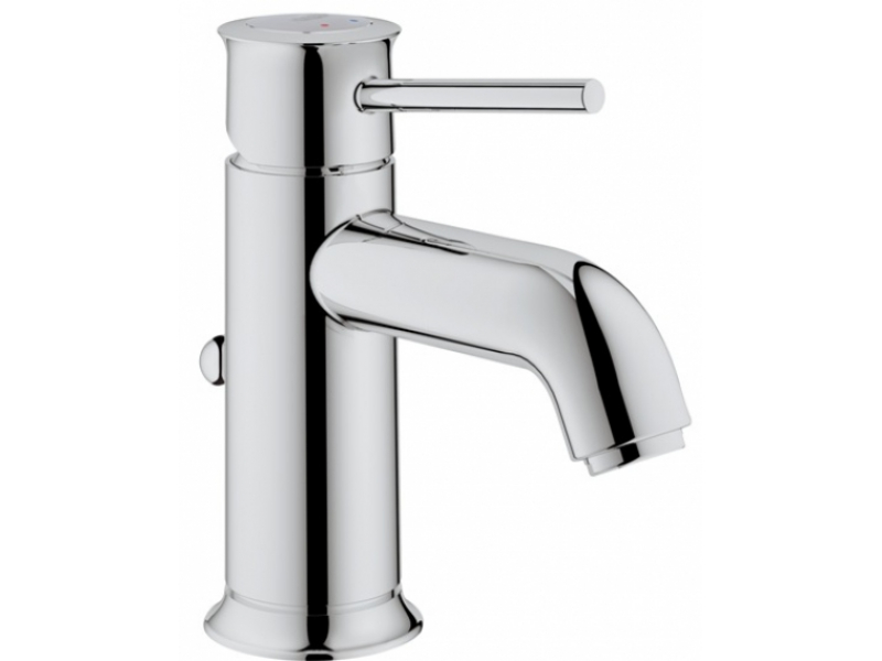 Купить Смеситель для раковины Grohe BauClassic 23161000 с донным клапаном