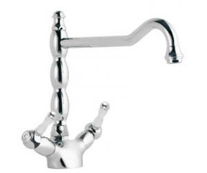 Смеситель Bandini Antica 547720PN06 для кухни, никель