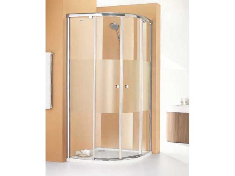 Купить Душевой уголок Huppe 501 Design, 90 х 90 х 190 см, стекло прозрачное