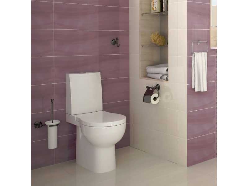 Купить Напольный унитаз Santek Аллегро 1WH301955 крышка микролифт
