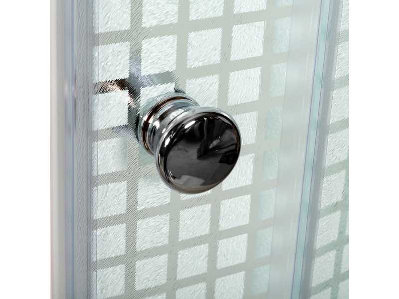 Купить Душевая кабина Deto L 901 стандартная 100 x 100 см, с крышей