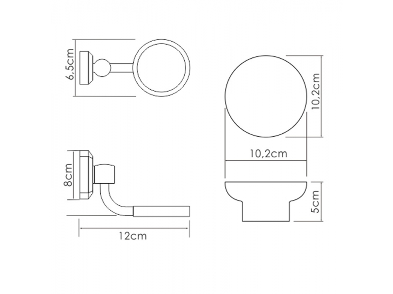 Купить Мыльница с держателем WasserKRAFT K-24129