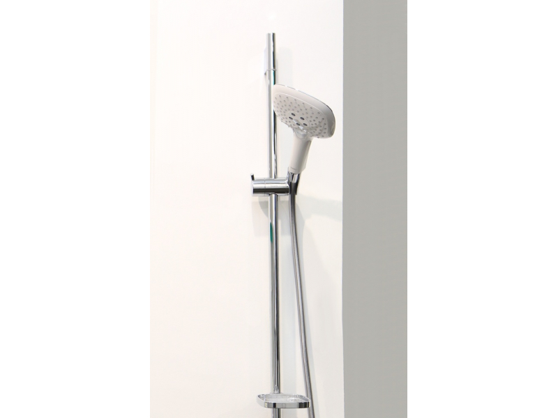 Купить Душевой гарнитур Hansgrohe Raindance Select 150 3jet 27856400, белый/хром, 150 мм