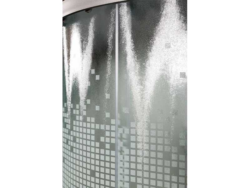 Купить Душевая кабина Deto L 908 80 x 80 см, с крышей, с электрикой