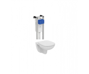 Инсталляция Ideal Standard ProSys Eco Frame M W440101 с унитазом Tempo T331101, сиденье микролифт Tempo T679401, комплект