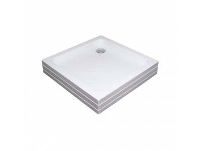 Поддон Ravak Angela 80 PU, 80 x 80 см, с панелью, белый, A004401120