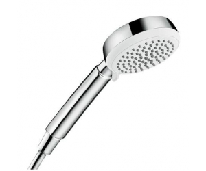 Ручной душ Hansgrohe Crometta 100 Vario EcoSmart 26827400, белый/хром