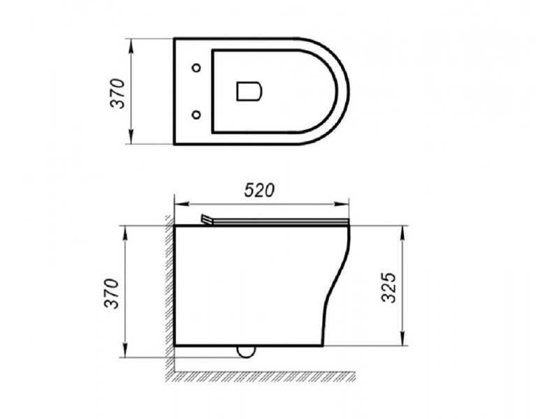 Купить Подвесной унитаз BelBagno Acqua BB340CHR, безободковый