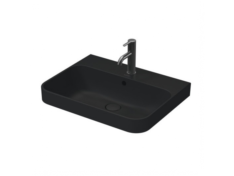 Купить Раковина Duravit Happy D.2 Plus 2360601300 60 x 46 см, антрацит матовый
