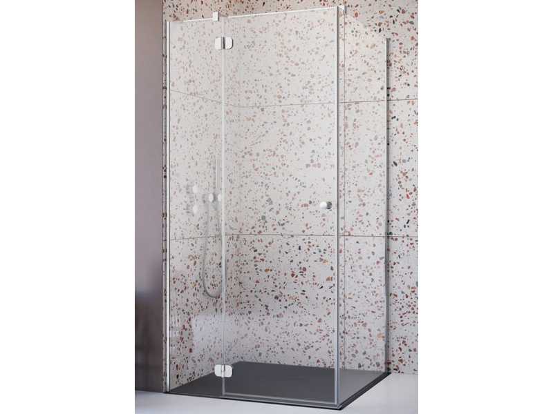 Купить Душевая дверь Radaway Torrenta KDJ 85L, 85 х 195 см, с неподвижной частью, стекло прозрачное, профиль хром, левая, 133285-01-01L