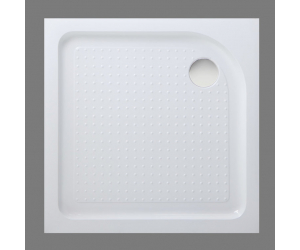 Душевой поддон BelBagno TRAY-BB-A-85-15-W 85 x 85 см с сифоном, квадратный