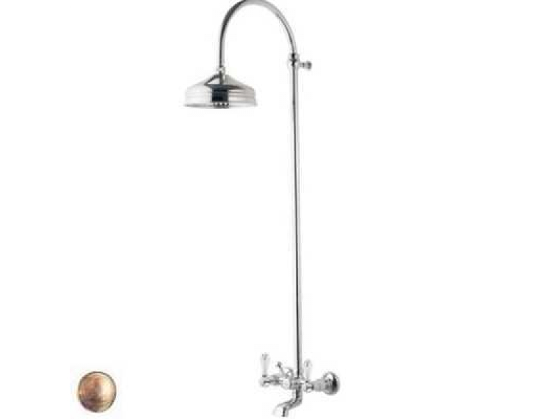Купить Душевая система Bandini Antica 663820YY06, ручки Swarowski Antica, бронза