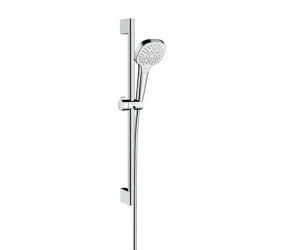 Душевой гарнитур Hansgrohe Croma Select E Multi EcoSmart 26581400, штанга 65 см, белый/хром
