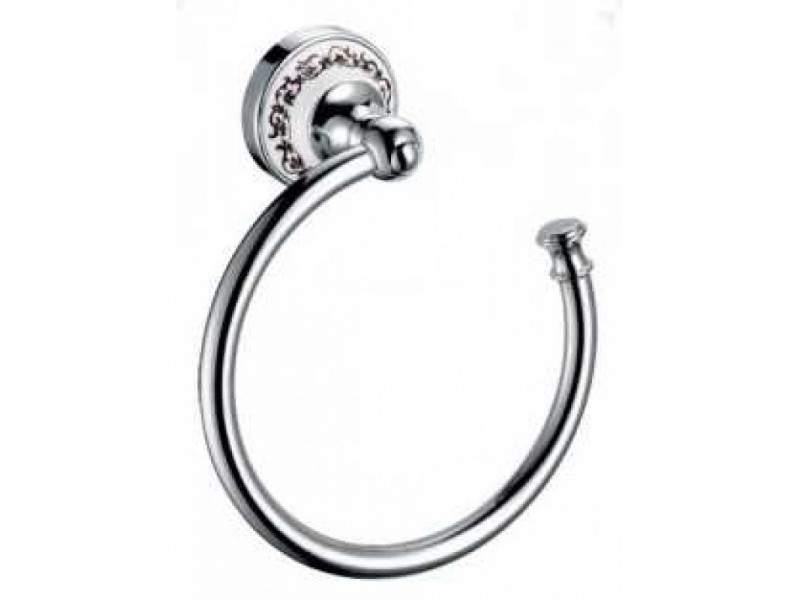 Купить Полотенцедержатель Fixsen Bogema FX-78511 полукольцо, 19 см, хром