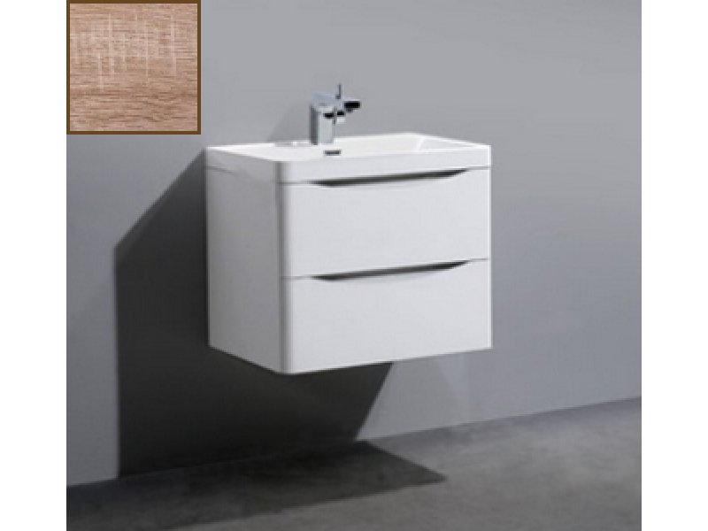 Купить Тумба под раковину BelBagno ANCONA-N-600-2C-SO-WO, цвет Rovere Bianco