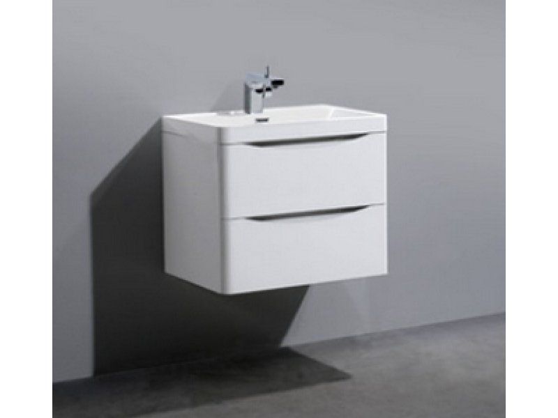Купить Тумба под раковину BelBagno ANCONA-N-600-2C-SO-WO, цвет Rovere Bianco