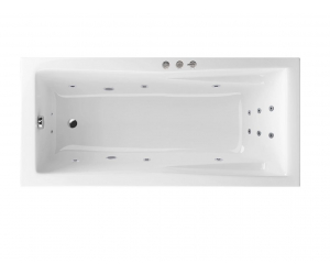 Ванна гидромассажная Excellent Palace 170 x 75 см, SMART, хром, каркас в подарок