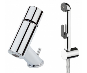 Смеситель Oras Alessi One 8502 для раковины с гигиеническим душем