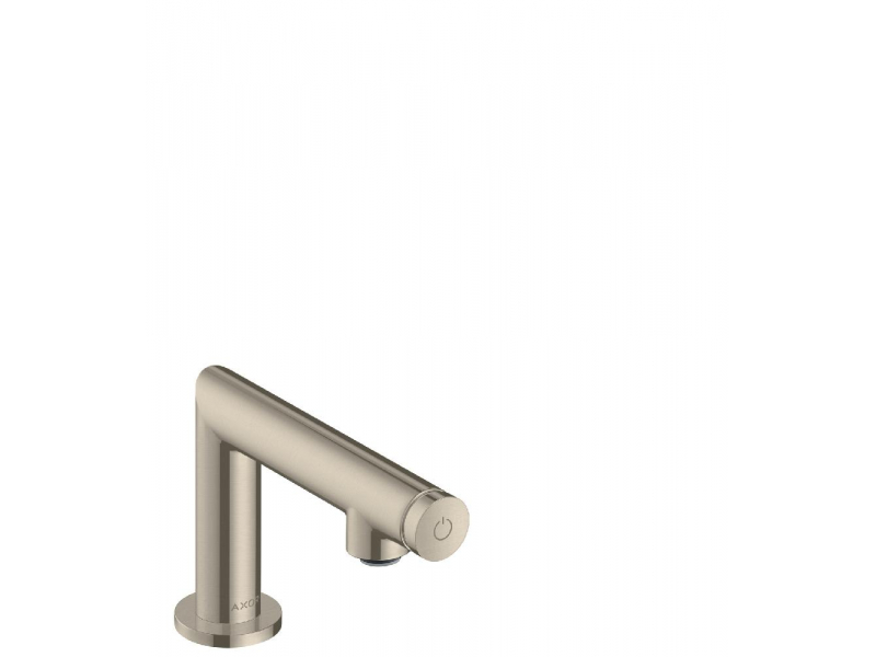 Купить Кран для раковины Axor Uno 45130820 с кнопкой Select, шлифованный никель