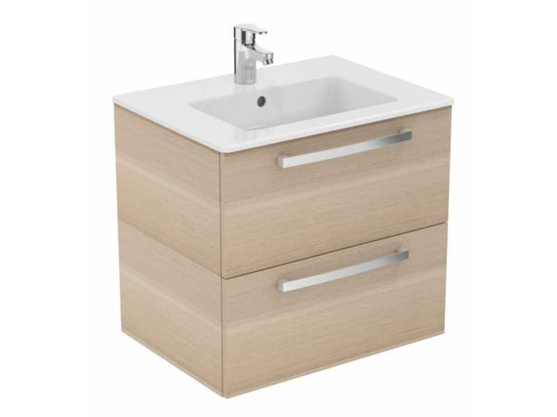 Купить Тумба под раковину Ideal Standard Tempo 60 см, подвесная, дуб, E3240OS