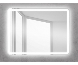 Зеркало BelBagno SPC-MAR-900-600-LED-BTN 90 x 60 см со встроенным светильником и кнопочным выключателем