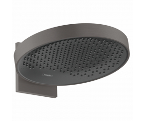 Верхний душ Hansgrohe Rainfinity 26230340, 36 х 36 см, 1 режим струи, с держателем, чёрный хром