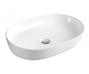 Раковина Art&Max 60 см накладная, белый, AM5415-W