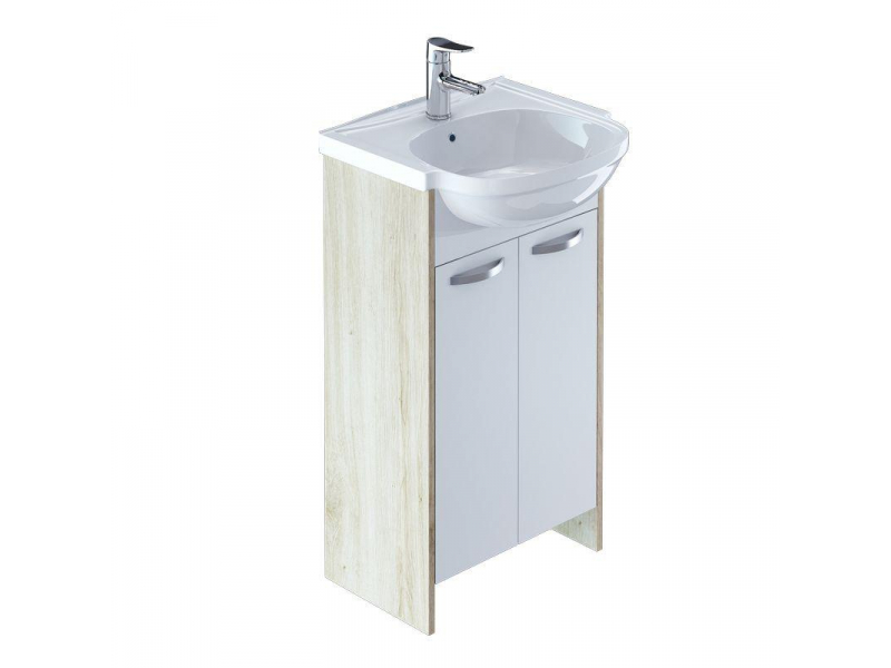 Купить Тумба под раковину Milardo Volga VOL50W2M95 50 см
