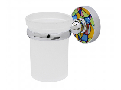 Стакан с держателем WasserKRAFT Diemel K-2228