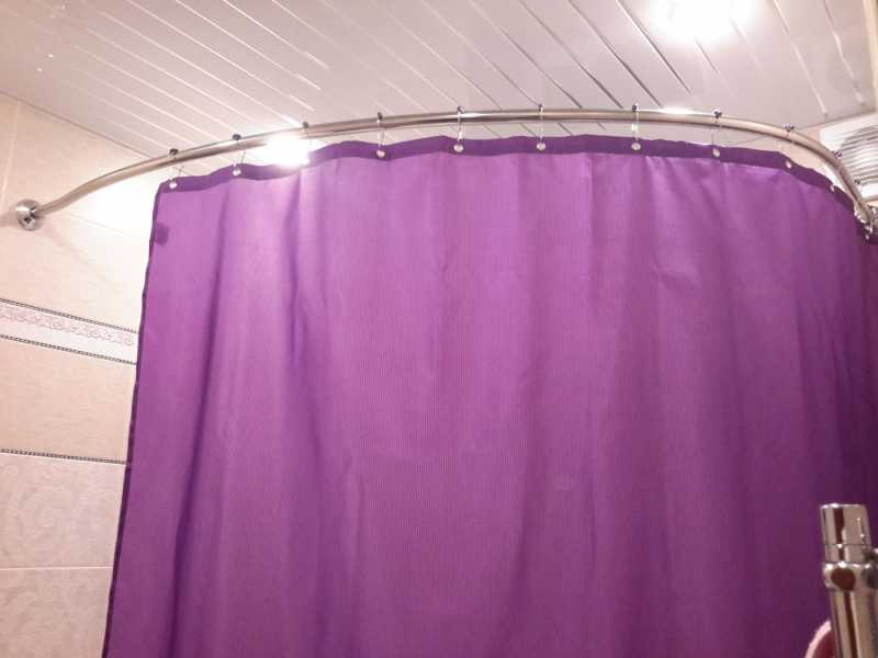 Купить Карниз дуга Aquatek KARN-0000009 170x105 см для ванны Вега