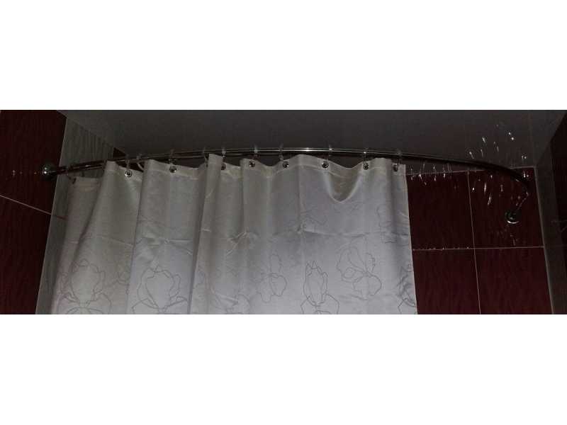 Купить Карниз дуга Aquatek KARN-0000009 170x105 см для ванны Вега