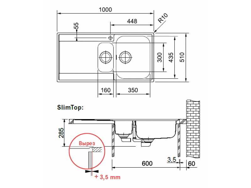 Купить Мойка Franke MARIS MRX 251 G, 127.0296.444, установка сверху, SlimTop, оборачиваемая, нержавеющая сталь, полированная, 100*51 см