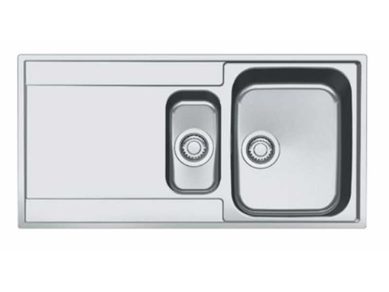 Купить Мойка Franke MARIS MRX 251 G, 127.0296.444, установка сверху, SlimTop, оборачиваемая, нержавеющая сталь, полированная, 100*51 см