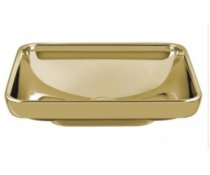 Раковина Vitra Water Jewels 4442B072-0016 60 см встраиваемая, цвет золото