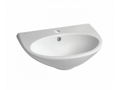 Раковина Vidima СЕВА ЛУП (BOX) (Seva Loop) W406861, подвесная, белая, 50*37 см