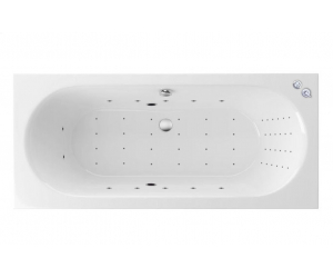 Ванна гидромассажная Excellent Oceana 180 x 80 см, NANO, хром