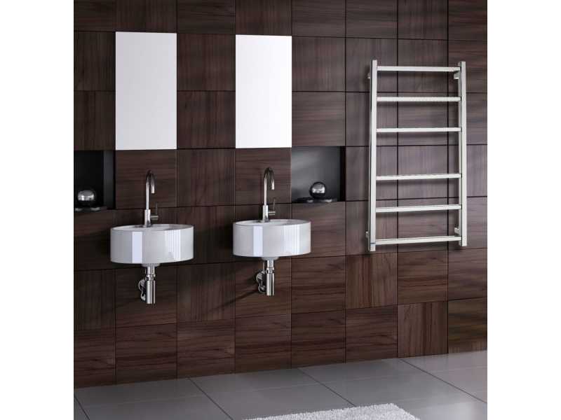 Купить Полотенцесушитель водяной Grota Moda 53 x 90 см, ширина 53 см, высота 90 см, полированный