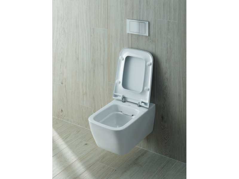 Купить Подвесной унитаз Geberit IT! 201950000 безободковый Rimfree